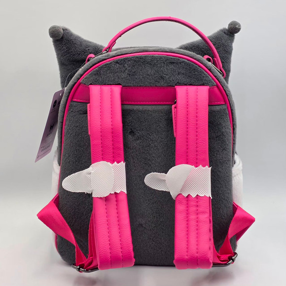 Sanrio Hello Kitty and Friends Kuromi Heart Eyes Figural Mini Backpack New main image 5